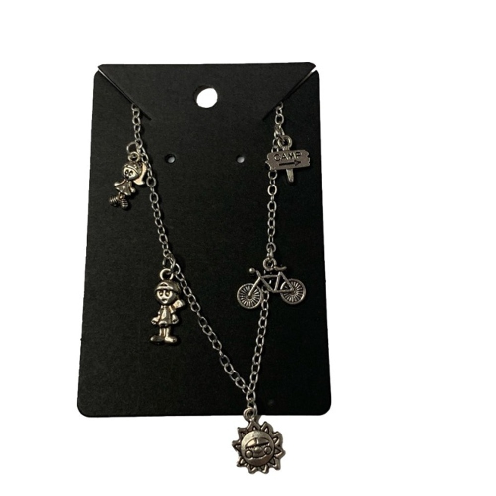 Summer camp charm bracelet